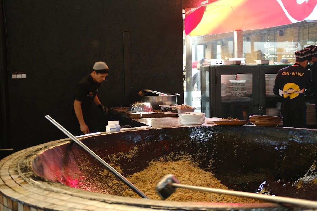 traditional plov in tashkent