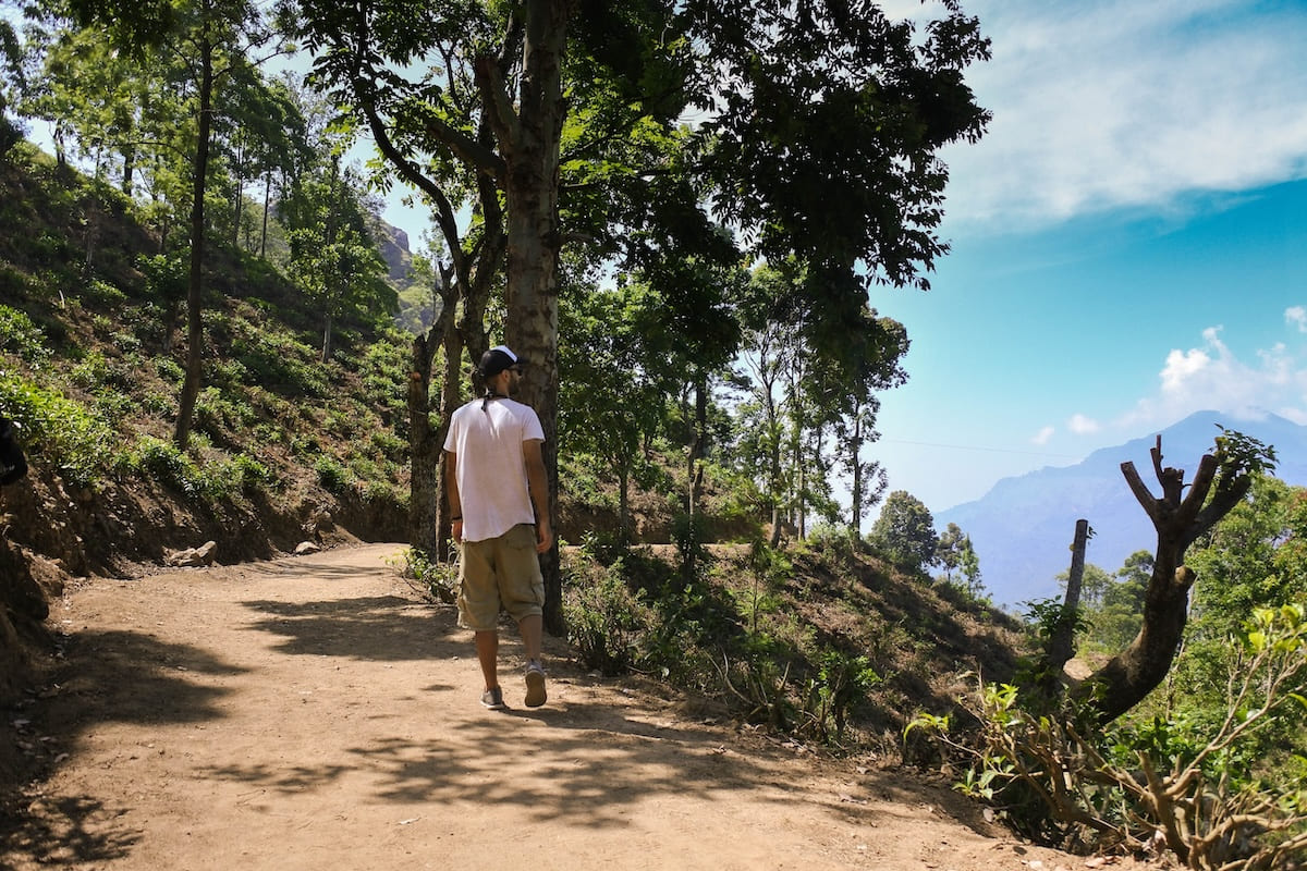 Sri Lanka travel photography view from Little Adam’s Peak in Ella