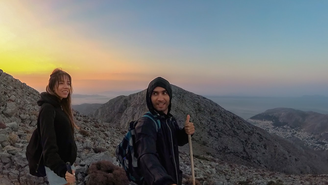things to do in kalymnos - trekking for sunrise